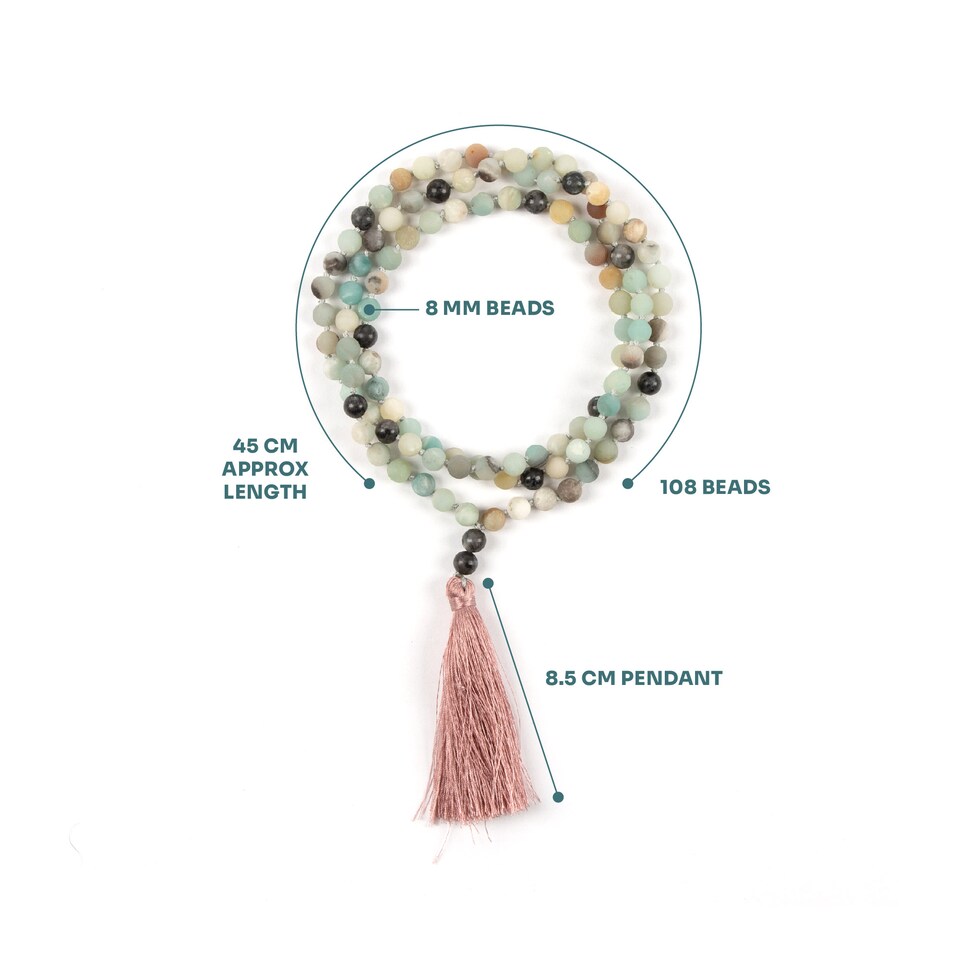 image 1 of Myga Growth Bead Necklace | Green