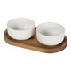 image 1 of Seasons Ceramic Serving Bowl Set | White | White | One Size | 1