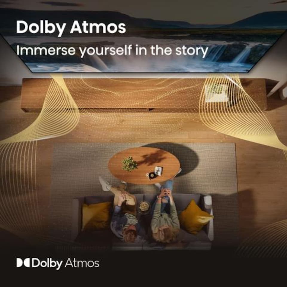 image 1 of Hisense 43E7QTUK 43inch 4K UHD QLED SMART TV WiFi Dolby Atmos