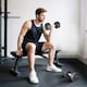 image 2 of HOMCOM 2x12.5KG Rubber Hex Dumbbell Portable Hand Weights for Home Gym