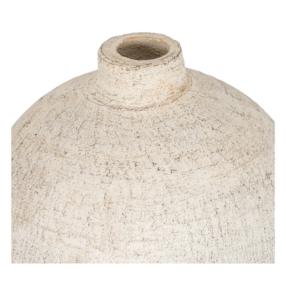 image 1 of Hill Interiors Morrow Tall Vase | Cream | Cream | 28cm x 18cm x 18cm | 1