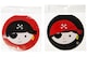 image 4 of Pack of 12 Round Pirate Design Notebooks 8cm