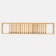 image 4 of OHS Bamboo Bathroom Storage Shelf Caddy Holder Bath Rack - Natural