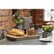 image 3 of KitchenCraft Fruit Basket Grey Wire Wood