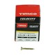 image 3 of Timco - Velocity Premium Multi-Use Screws - PZ - Double Countersunk - Yellow  (Size 4.0 x 30 - 200 Pieces)