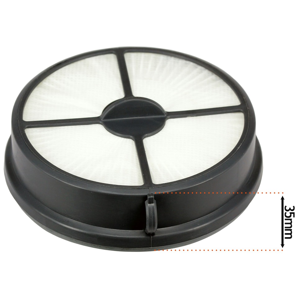 image 1 of SPARES2GO Type 27 Pre & Post Motor HEPA Filter Kit for AmazonBasics Vacuum Cleaner