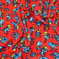 Red Velour Stretch Knit Fabric for Dressmaking, 150cm / 59" Wide - per metre