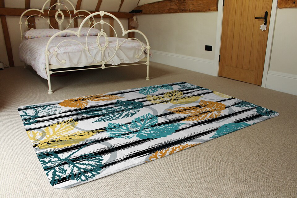 image 1 of Natural Autumn Rug | Multi