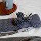 image 5 of Nicola Spring Knitted Long Hot Water Bottle & Cover Set - Grey
