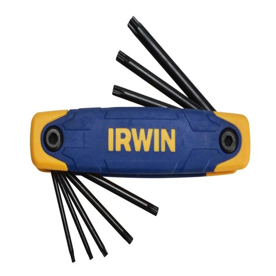 IRWIN Torx Key Folding Set Of 8: Tx9-Tx40