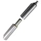image 3 of Lift Off Bullet Hinge Weld On with Grease Nipple 16x120mm Heavy Duty Door Silver