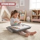image 5 of GEEZY Good Food Good Mood Design Wooden Lap Serving Tray with Bean Bag Cushion 44x34cm