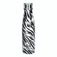 image 4 of BUILT Hydration Set with Two 500 ml Double Walled Stainless Steel Water Bottles - Leopard and Zebra Multi | ONE SIZE