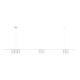 image 1 of Milagro Pendant Light (Strip) Genesis White 7xGU10