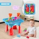 image 6 of The Magic Toy Shop Sand and Water Table 23 Piece Outdoor Play Equipment Blue