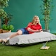 image 3 of Icon Adults Giant Indoor Outdoor Floor Cushion Bean Bag, Grey