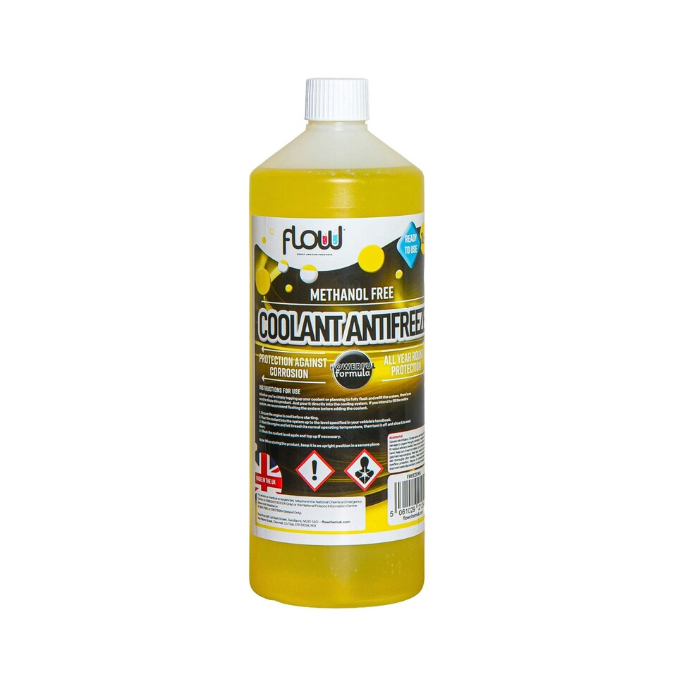 image 1 of 1 Litres Car Engine Coolant and AntiFreeze Fluid for All Vehicles