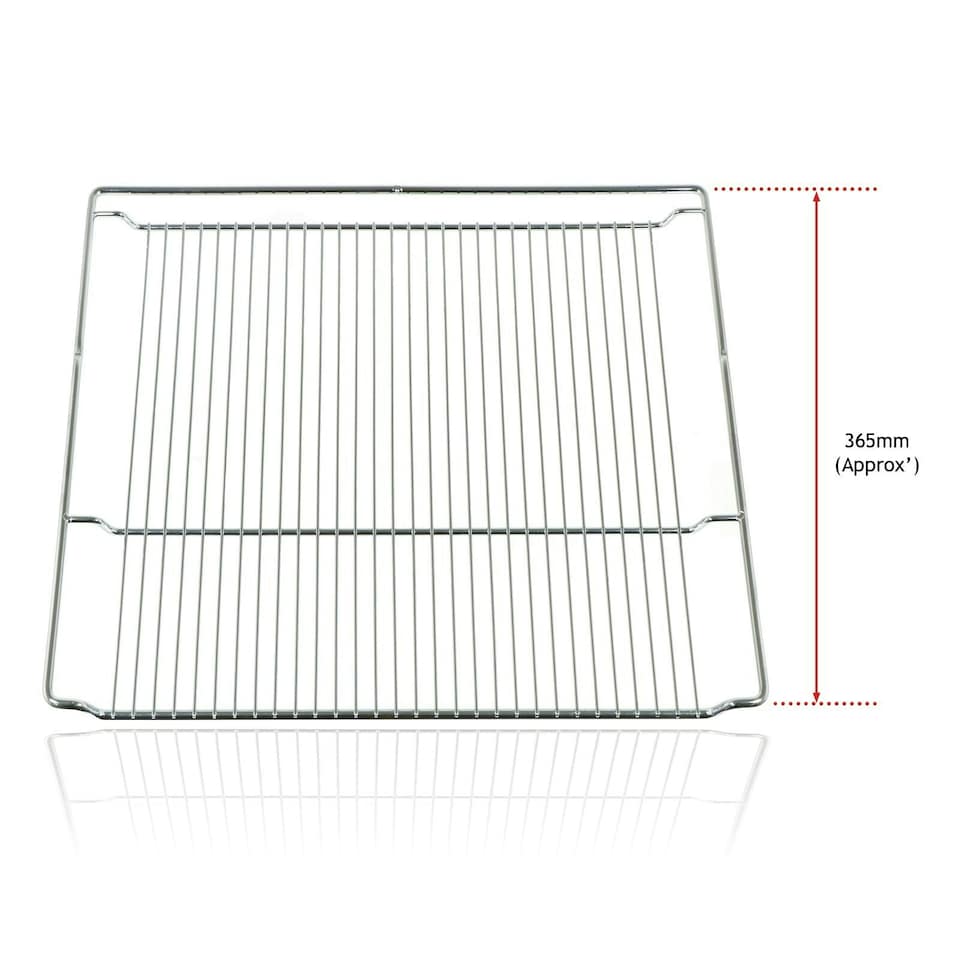 image 1 of SPARES2GO Shelf compatible with Cookology Oven Cooker Grill Wire Rack Chrome 465 x 365 mm
