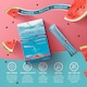 image 4 of Hydravive Rehydration Electrolytes Powder - High Strength Vitamin C and All 8 B Vitamins: B1, B3, B5, B12 Supplement Sachet Drink - 7 Pack Watermelon