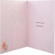 image 2 of Contemporary Floral Pink Design Wife Birthday Card