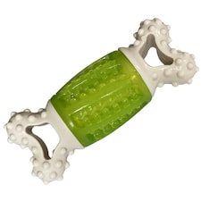 Good Boy Chew Gnaw Bone Dog Toy - Green/White - One Size