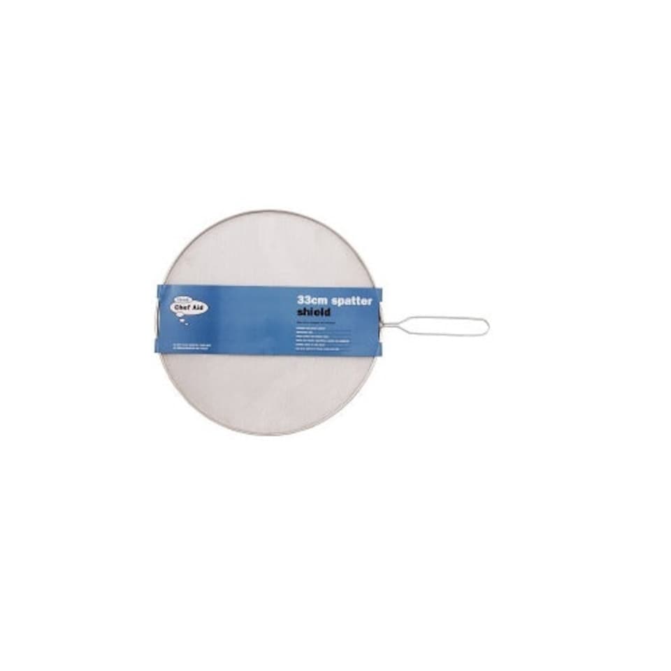 Chef Aid Spatter Guard - White - 33cm