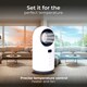 image 8 of Masterplug Breeze SmartEnergy Bladeless Heater & Fan 1500W White