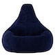 image 4 of Dalton Medium Beanbag Corduroy Navy Blue | Blue | Navy Blue | 1