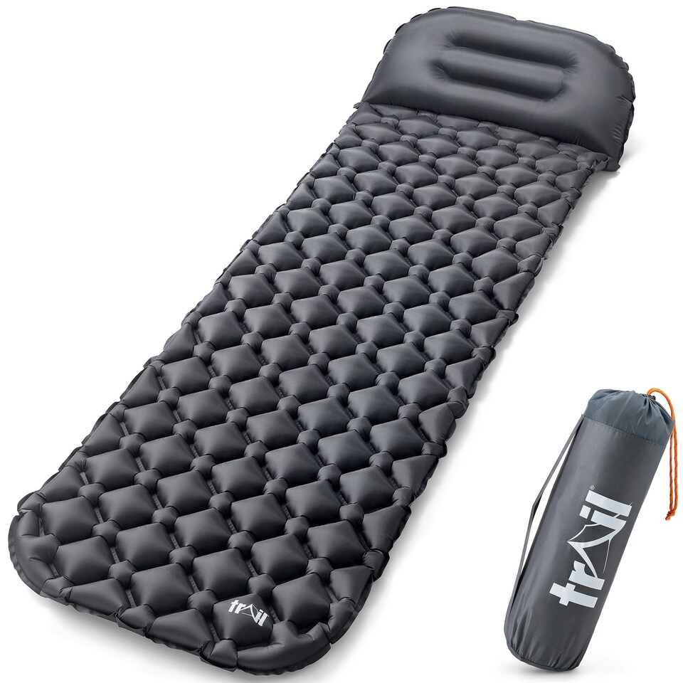 image 1 of Ultra Light Sleeping Mat with Pillow