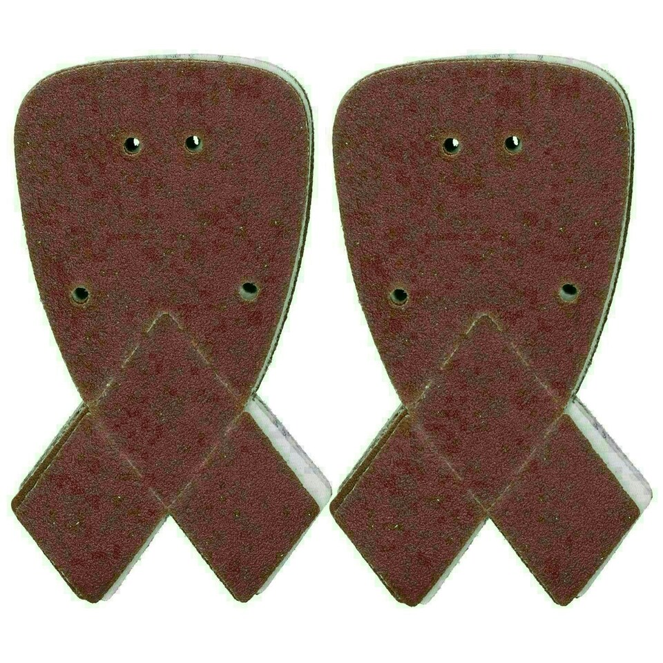 image 1 of Mixed Grit Mouse Palm Sander Hook + Loop Sanding Sheets Pads Sandpaper 80pk