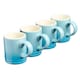 image 1 of Cooks Professional 4pc Espresso Cup Set - Stoneware Mini Mugs - 100ml | Blue | Blue