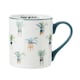 image 1 of Mikasa Plant Straight-Sided Porcelain Mug, 280ml | White