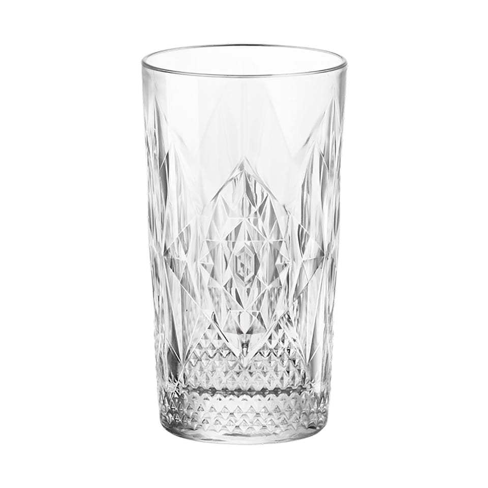 image 1 of Bormioli Rocco Bartender Stone Highball Glasses - 490ml - Pack of 4 | Clear | Clear