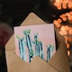 image 3 of Greeting Card Desert Cactus Pastel Colour Pink Teal Watercolour