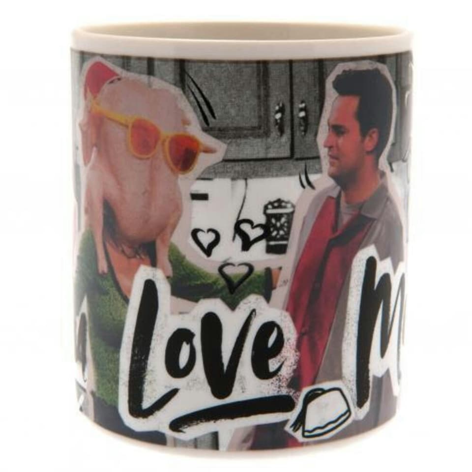 image 1 of Friends You Love Me Heat Changing Mug - White/Black - One Size