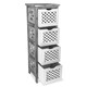 image 2 of Minerva Drawer Unit - 4 Drawer