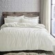 image 1 of Velosso Plain Teddy Fluffy and Warm Fleece Duvet Cover Set Cream | Cream | Single