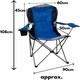 image 4 of Marco Paul Folding Camping Chairs Blue