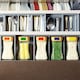 image 10 of Pack of 24 Fluorescent Yellow 25x50mm Rectangular Labels - Adhesive Stickers