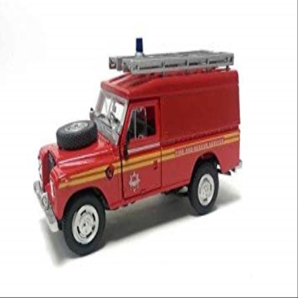 Cararama Land Rover Series III Fire