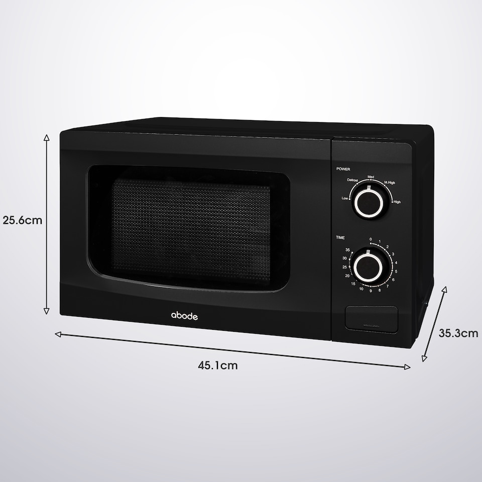 image 1 of Russell Hobbs Manual Microwave 20 Litre 700W with Defrost AMM2001B-M
