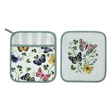 Ulster Weavers Butterfly Grove Pot Mitt Blue