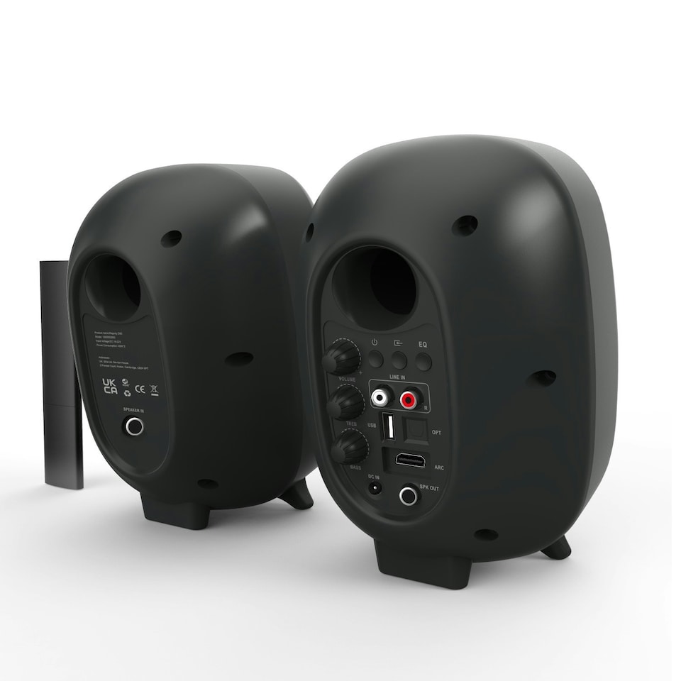 image 1 of Majority D80 Bookshelf Speakers 80W | 5.0 Bluetooth Connectivity | USB Playback