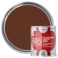 Thermilate PRO FLEX Interior & Exterior Paint - Multi-Surface Paint & Primer - All-in-One - Leaf Brown - 5L - Matt