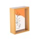 image 1 of Nicola Spring 5 x 7" Deep Photo Frame - Light Wood - 3D Deep Box Picture Frame Portrait Display Case (20 x 15cm)
