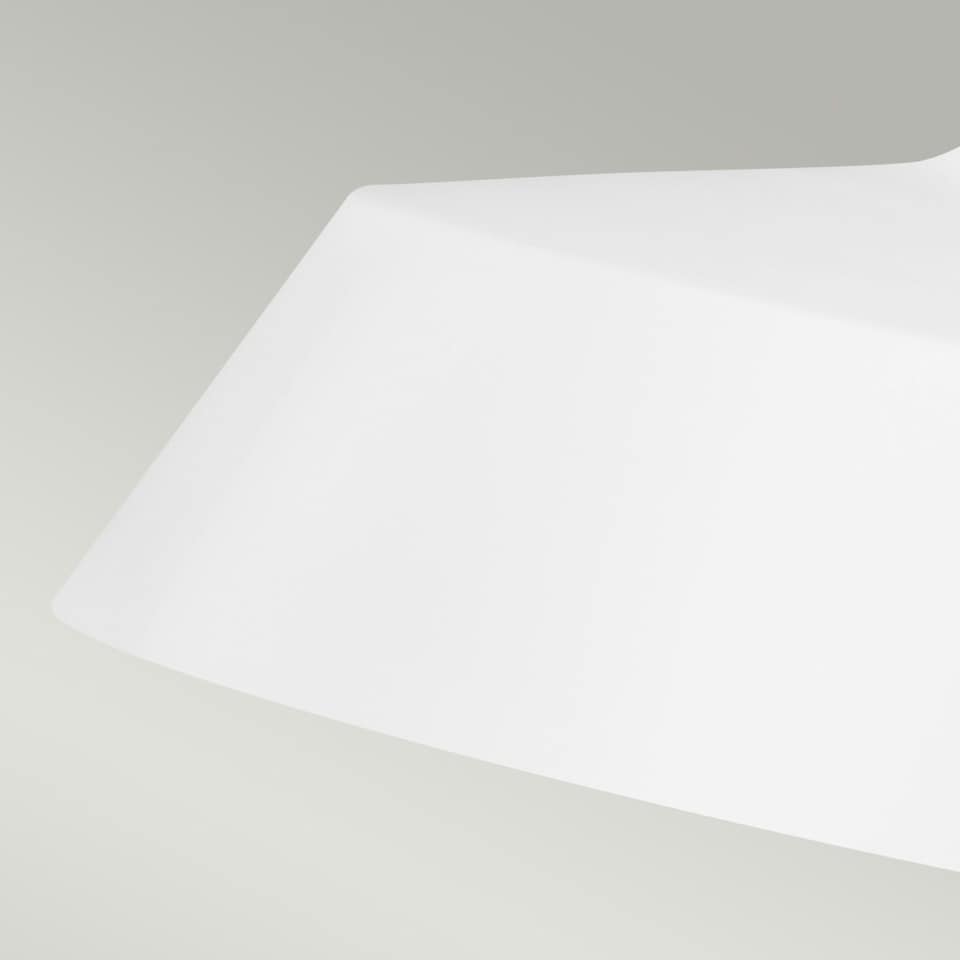 image 1 of Candor 1 Light Pendant, Matt White, E27