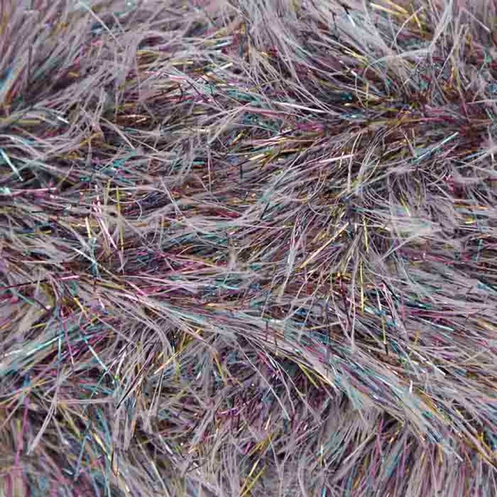 King Cole Silver Tinsel Chunky Yarn (Value Pack 12 x 50g Balls) For Crochet, Knitting - 70m per ball