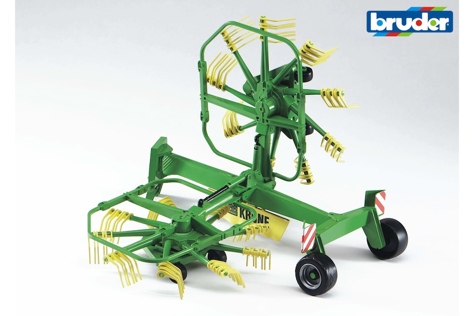 image 1 of Bruder Krone dual rotary swath windrower Detailed Vehicle & Playset Model