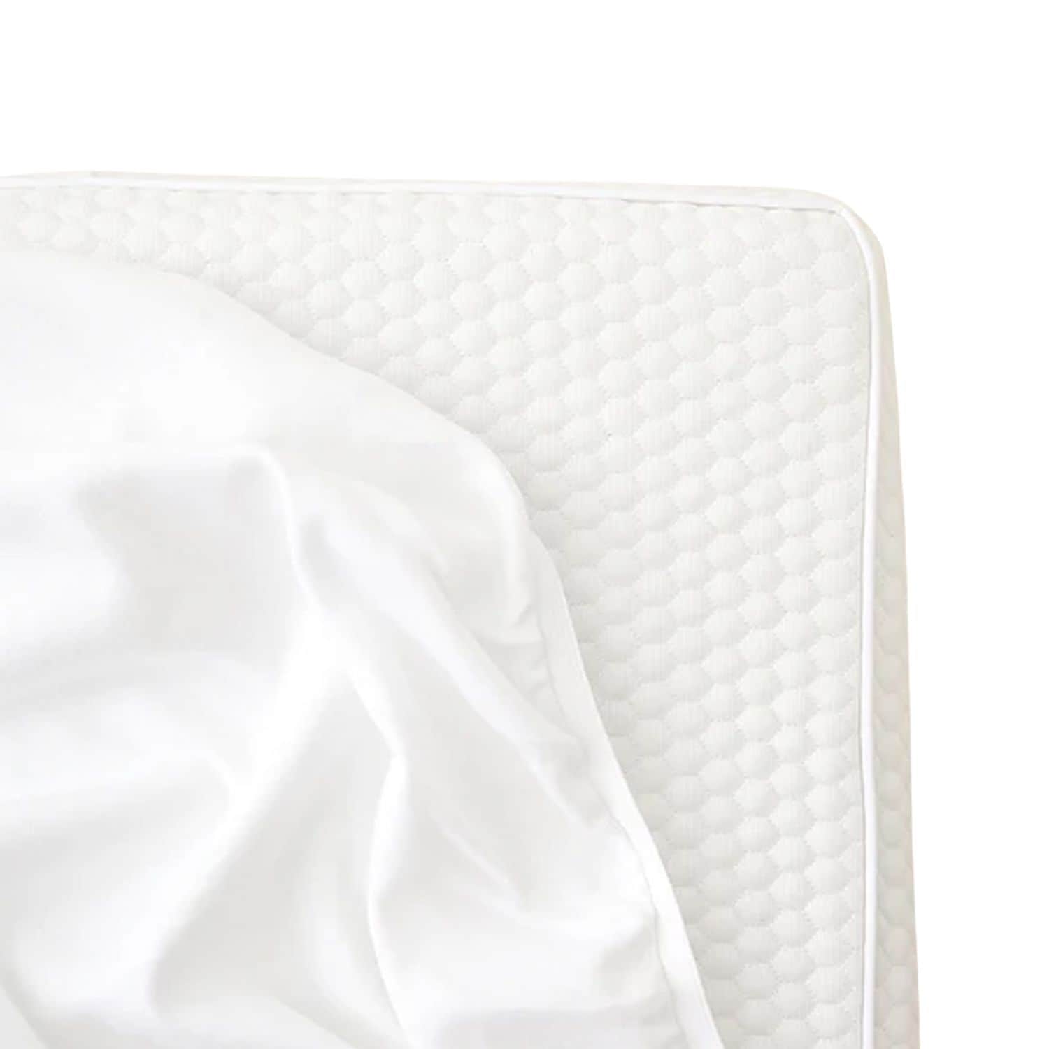 Premium Cotton Fitted Sheet for Cot Bed 160 x 90cm - Tesco Groceries