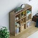 image 5 of Vida Designs Durham 3x3 Cube Storage Bookcase Display Unit, Oak
